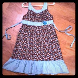 Blue Floral Summer Dress 6